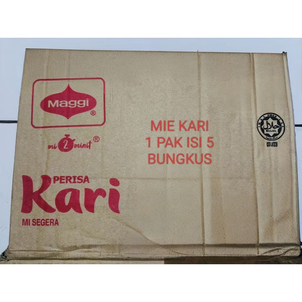 

Mie Kari 1 Pak Isi 5 Bungkus