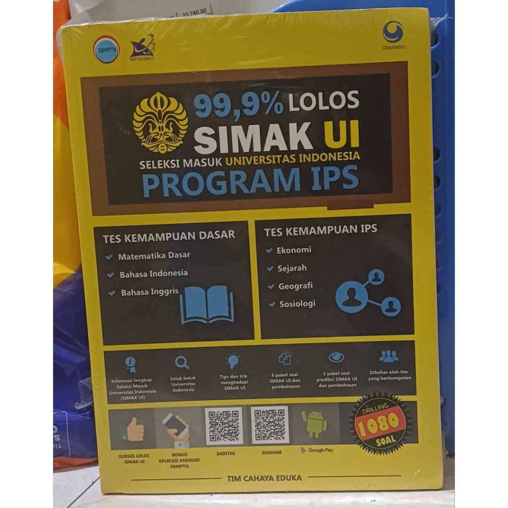 Preloved buku persiapan UN/SBMPTN/UTBK/Simak UI/Utul UGM/Buku pelajaran