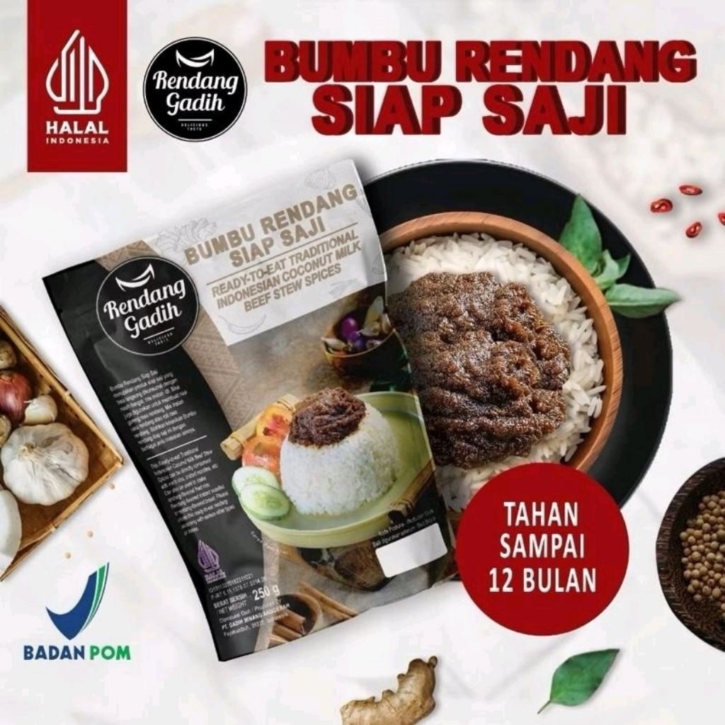 

Bumbu Rendang Padang Siap Saji by Rendang Gadih