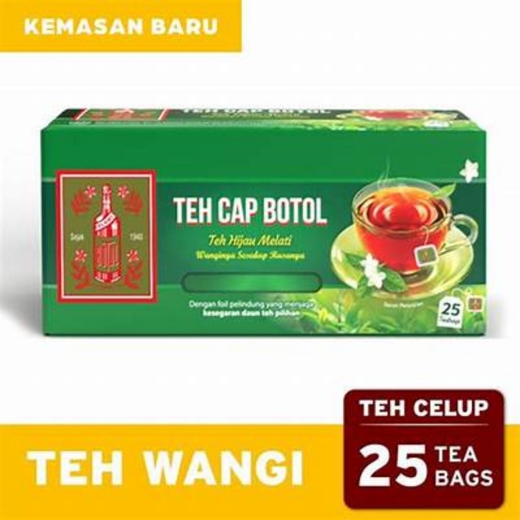 

Teh Botol Celup Hijau 25bag