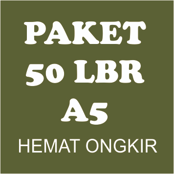 

PAKET 50 LBR A5 STIKER SEGEL PECAH TELOR