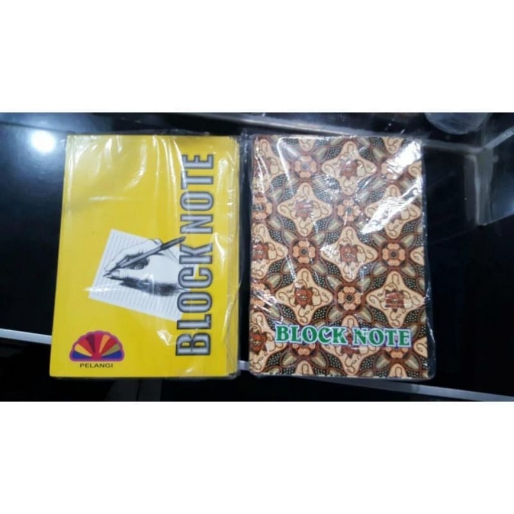 

[PCS] BLOCK NOTE KUNING / BLOCK NOTE BATIK / BUKU NOTES / CATATAN