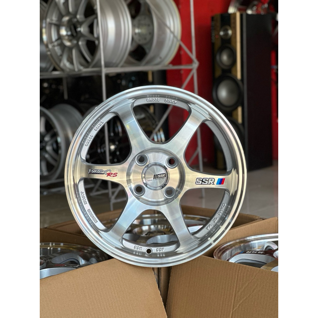 Velg Ssr Type C Full Polis R15 Jf Luxury Baru