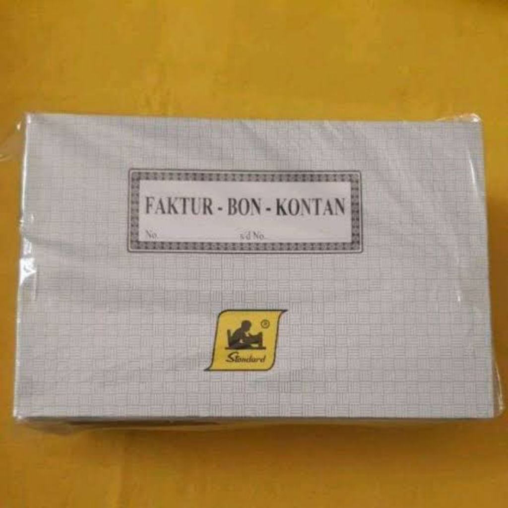 

faktur bon kontan 2 ply standard (1 lusin/12 pcs) kualitas bagus putih bersih