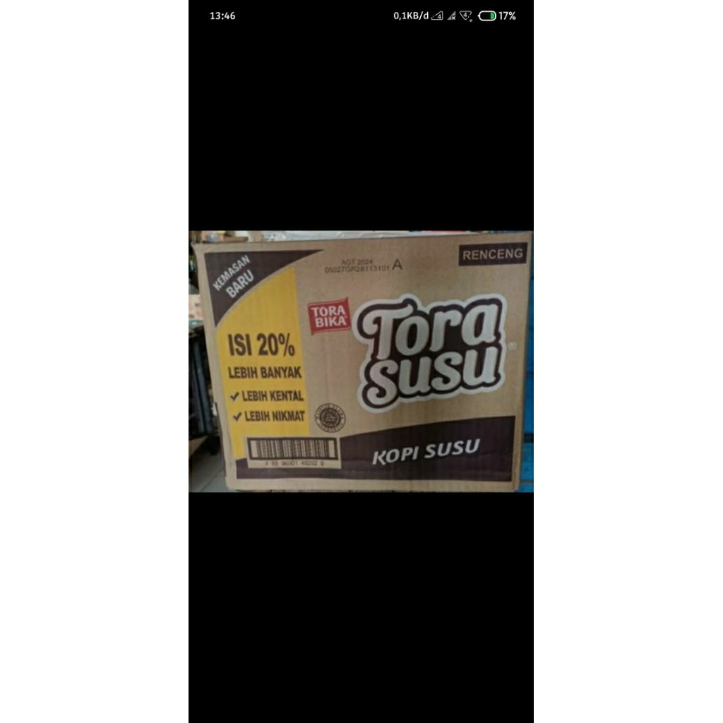 

Torabika susu 1 karton (dus)