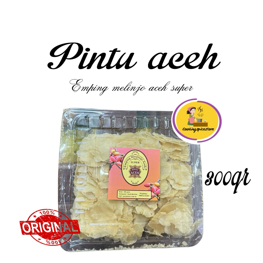 

Emping Melinjo Aceh Super 300gr – Keripik Gurih Asli Tradisional Renyah Pintu Aceh