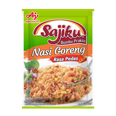 

Sajiku Bumbu Instan Nasi Goreng Ayam Pedas/Ayam Ikan Goreng/Sayur Asem Sop/Capjay/