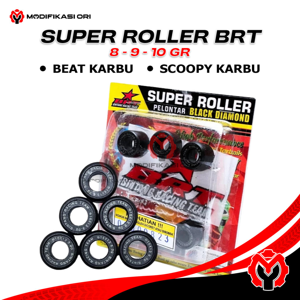 ROLLER BRT BEAT KARBU 7 gram 8 gram 9 gram 10 gram 11 gram 12 gram ROLER BRT BEAT KARBU ORIGINAL RAC