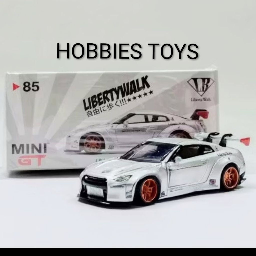 Mini GT 85 LBWORKS Nissan GT-R R35 Magic Pearl