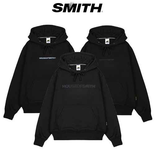 Smith - Hoodie Sweater Pria Wanita Oversize Original Smith Hoodie Sweater Tebal High Premium