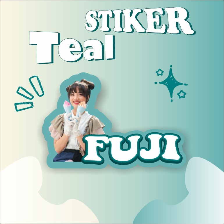 

STIKER CUSTOM FOTO dan Tulisan Nama - Cetak Photo Stiker Waterproof