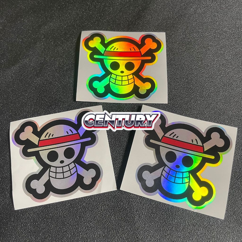 

Century STIKER hologram ONE PIECE kaca mobil truk /stiker body motor /stiker dinding /stiker laptop / stiker viral