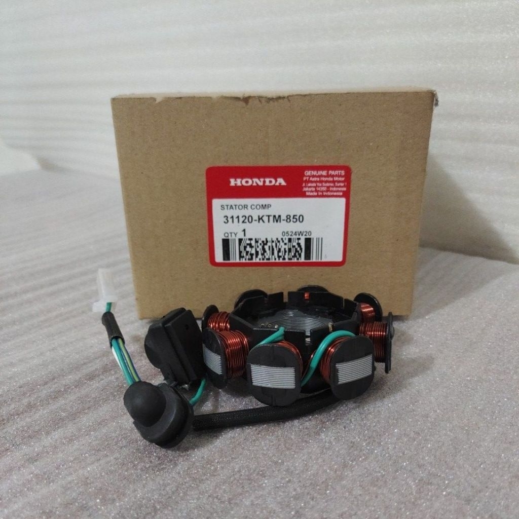 COD Spol spoll Spull spul spool spol spool stator assy Honda Supra X 125 lama old karbu - karisma Or