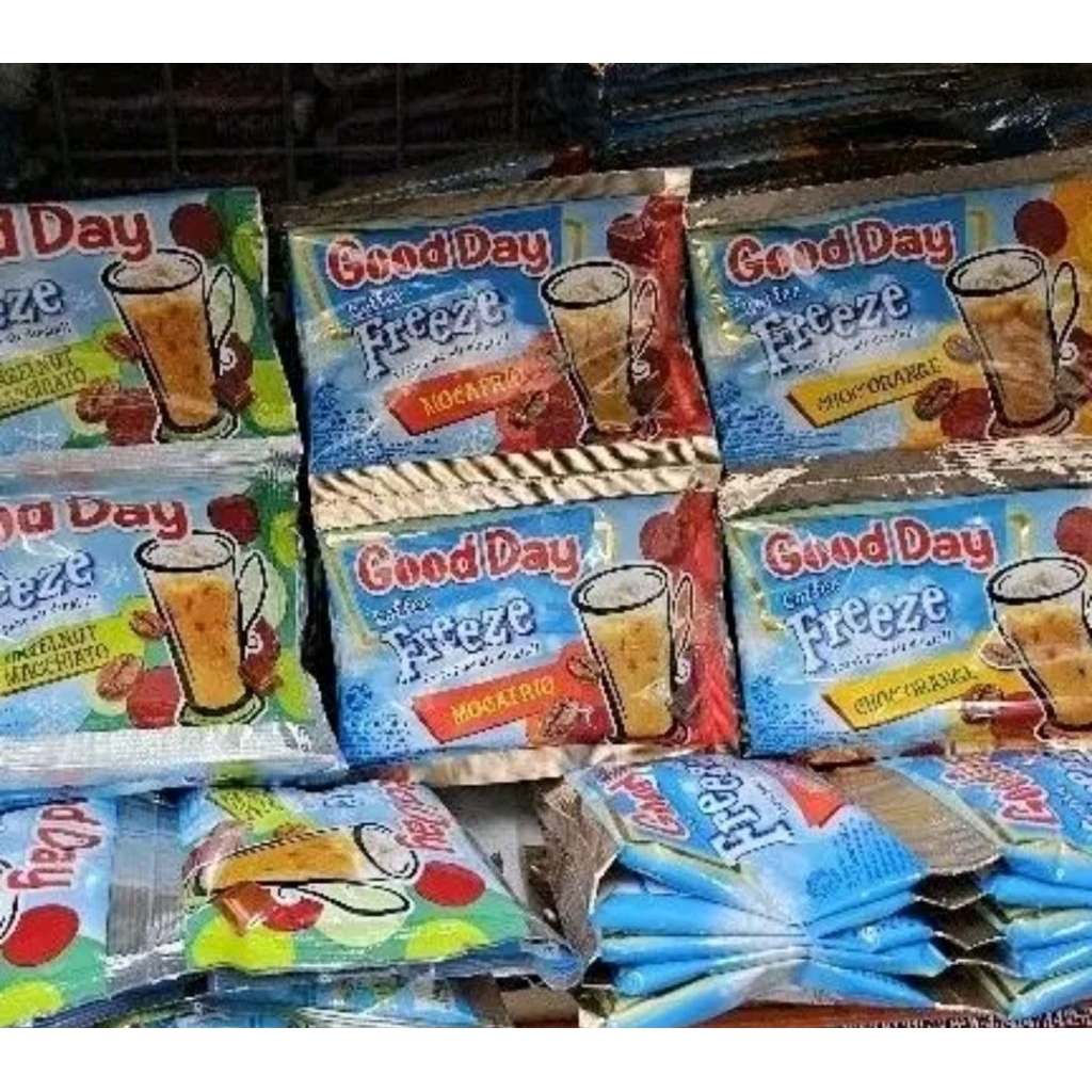 

BAG 10S - KOPI GOODDAY FREEZE RENTENG ISI 10 SACHET / KOPI GOOD DAY COFFEE FREZE