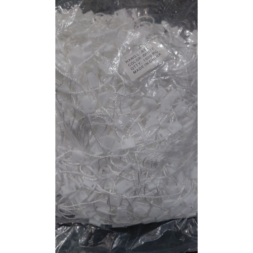 

Tali Handtag isi 1000pcs warna putih 17cm