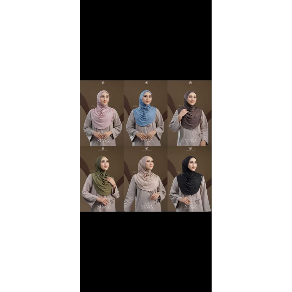 Kerudung Nenna Nadheera New Series | Ready Stok