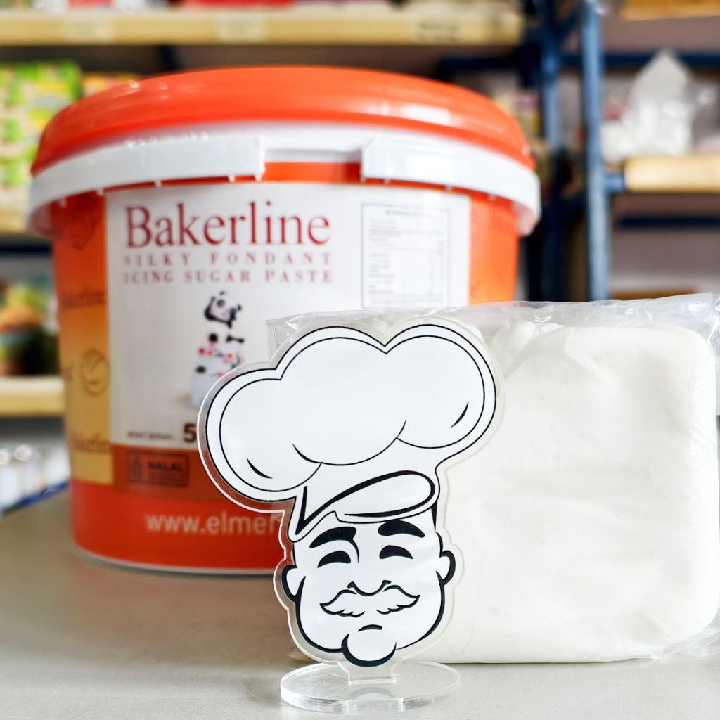 

Fondant Bakerline 250Gr / Fondan Putih 250Gr / Fondant Elmer 250Gr