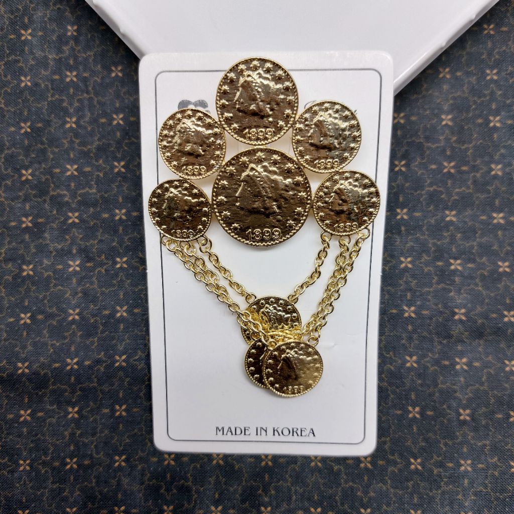 Bros Kebaya Kenari Jurai / Bros Bali / Bros Bunga / Bros Pin Rantai Jas Cewek & Cowok / Bros Pin Ran