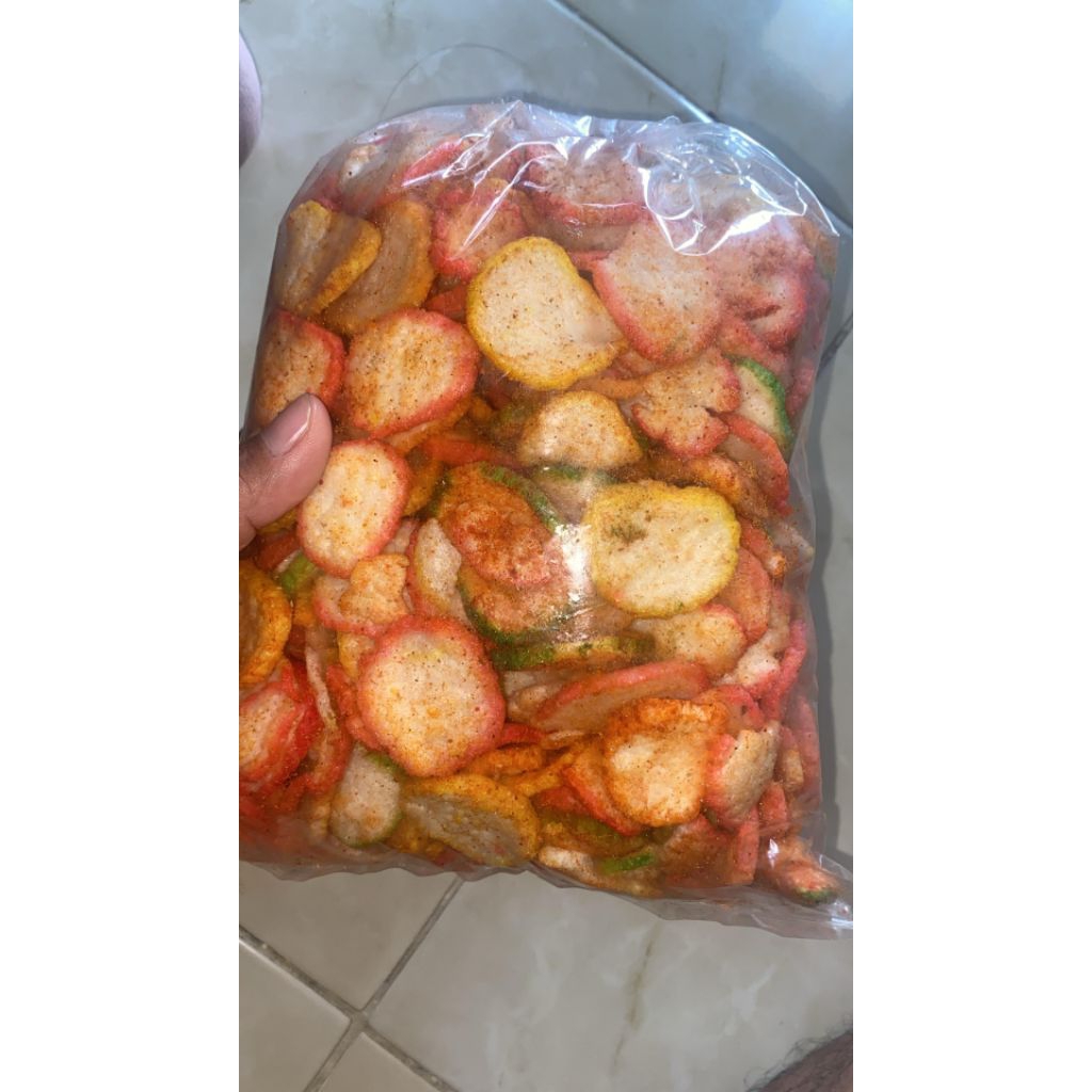 

kerupuk pedas/kerupuk seblak