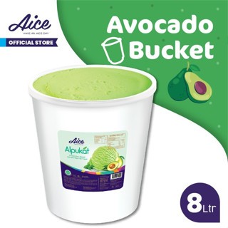 

AICE Ice Cream Bucket 8 Liter - Avocado (Es Krim Ember Alpukat)
