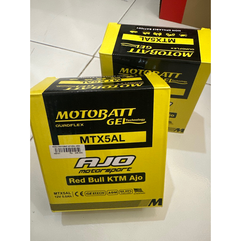 ACCU MOTOBATT MTX5AL
