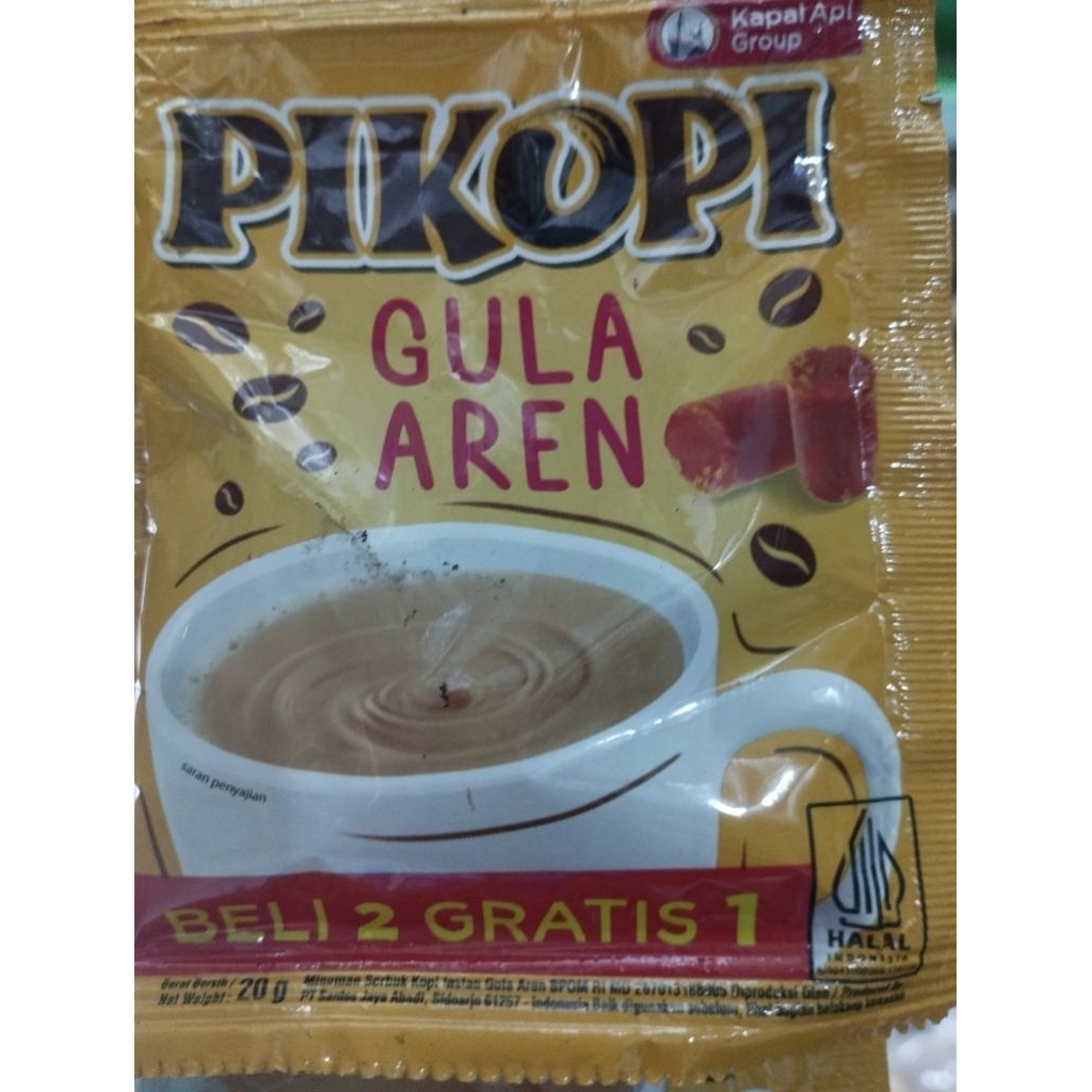 

Pikopi Gula Aren renceng isi 15 sachet