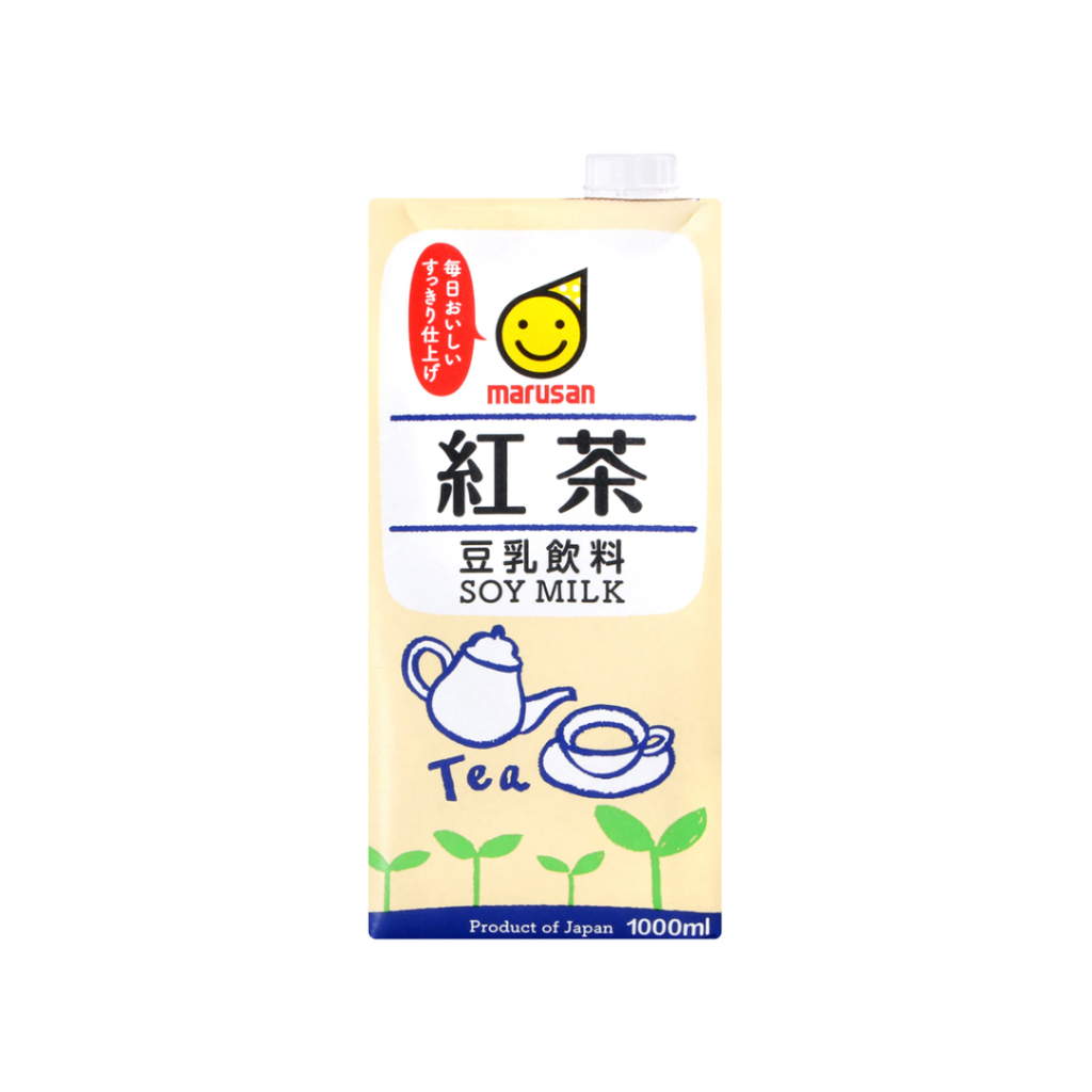 

marusan tonyu soy milk black tea 1 liter