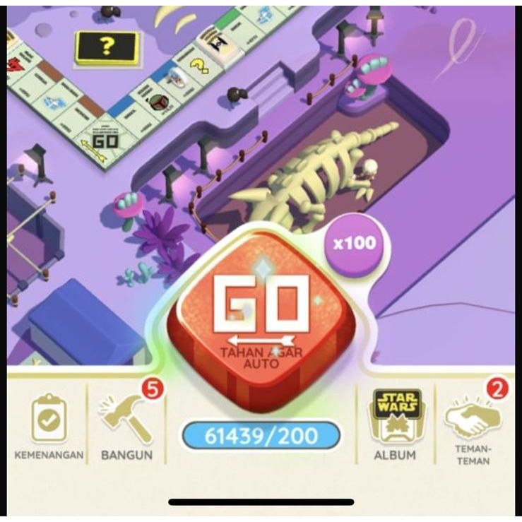 Akun Monopoly Go 10.000 - 100.000 DADU TERMURAH