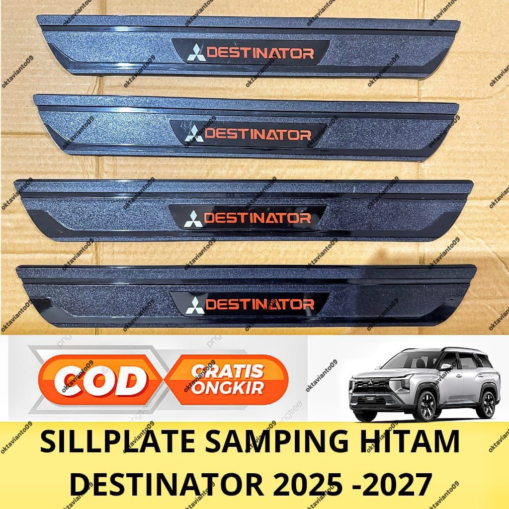 Sillplate Samping Mitsubishi Destinator 2025 2026 2027 Hitam