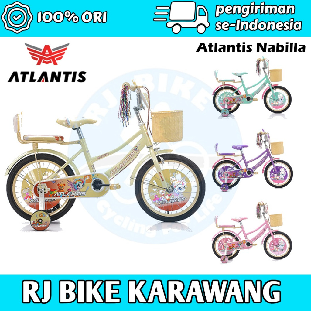 SEPEDA ANAK PEREMPUAN MINI ATLANTIS NABILLA