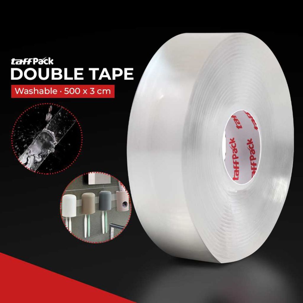 

Double Tape Perekat No Trace Adhesive Washable Sticker - J007
