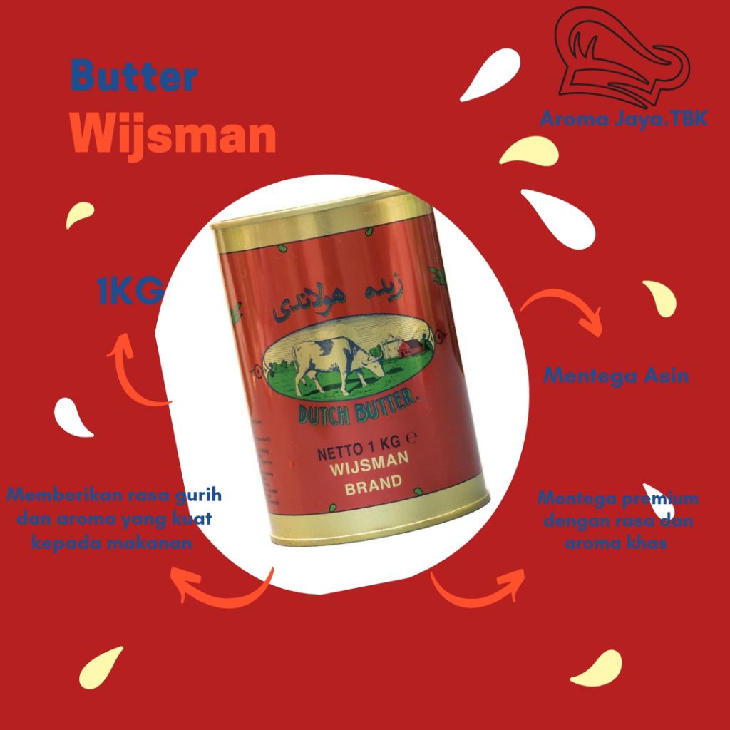 

Butter Wijsman / Butter Wisman 1kg, 454gr & 200gr