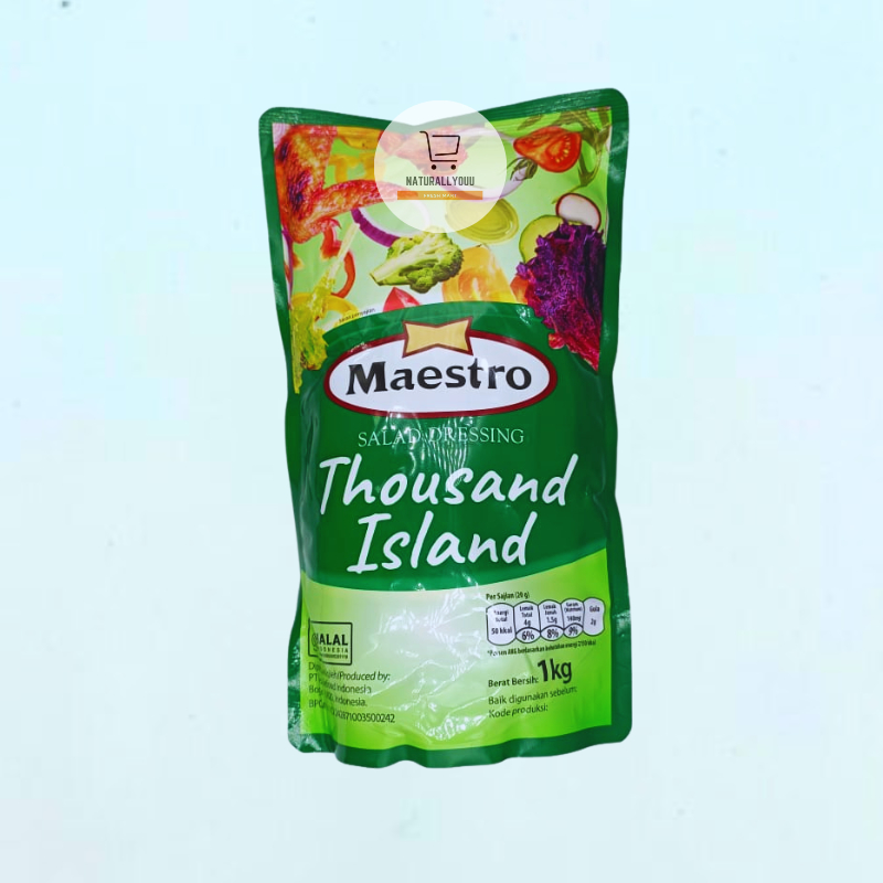 

Maestro Mayonnaise Thousand Island 1kg (1000gr)