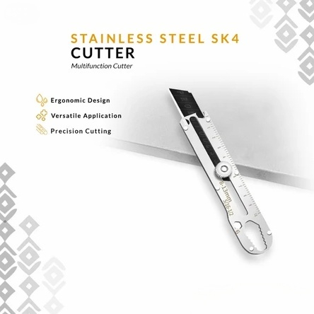 

Pisau Peso Piso Cutter Kater Baja Alat Potong Belah Kertas Karton Kardus Serbaguna Knife Steel Premium Set 10 Cuter Isi Ulang