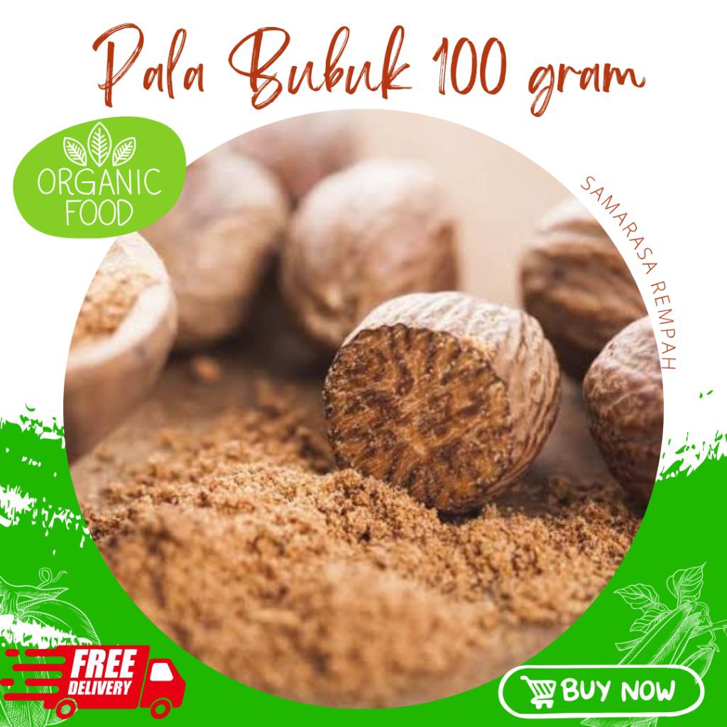 

PALA BUBUK MURNI 100 GRAM Bumbu masak