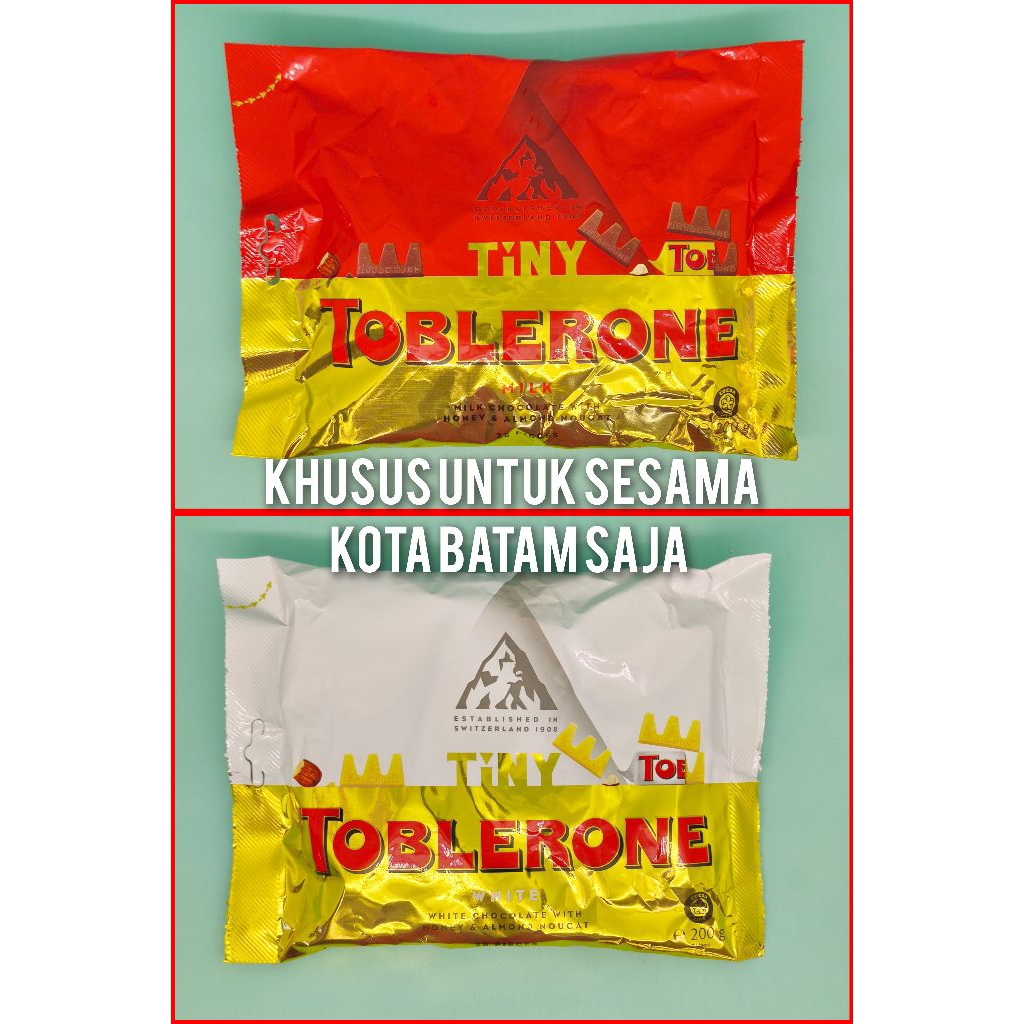 

Toblerone Tiny Honey and Almond 200 gram
