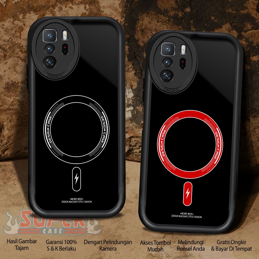 Case For REDMI NOTE 10 PRO 5G POCO X3 GT RING SoftCase For HardCase For glossy kaca Anti jamur