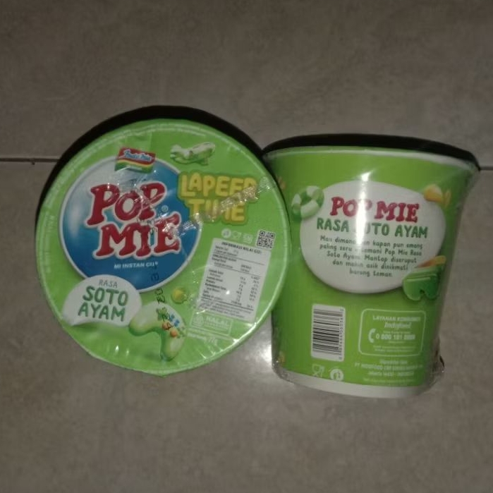 Pop Mie Cup Kuah Soto Ayam 77gr, Pop Mie Cup Kuah Baso 77gr, Pop Mie Cup Kuah Ayam 77gr, Pop Mie Cup