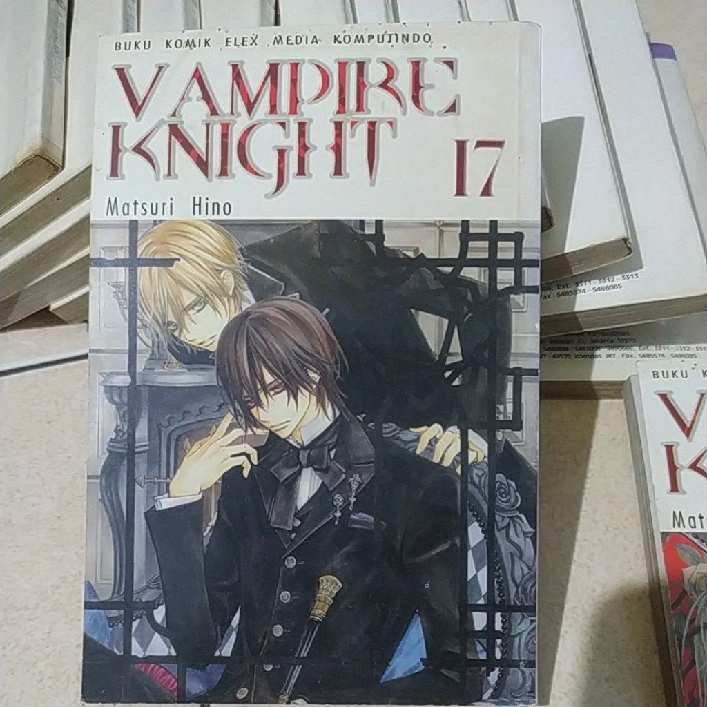 komik preloved vampire knight cabutan