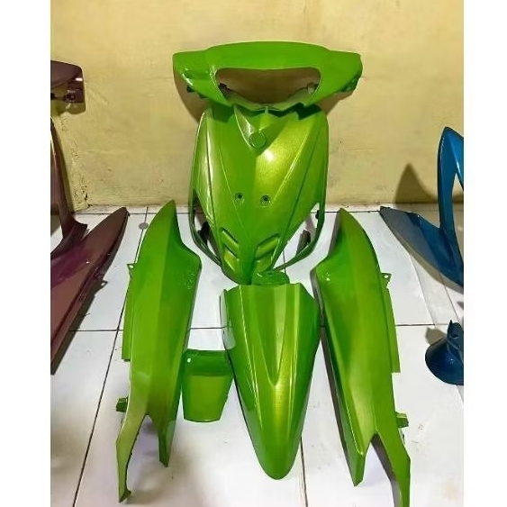 FULL BODY HALUS MOTOR MIO SPORTY WARNA HIJAU