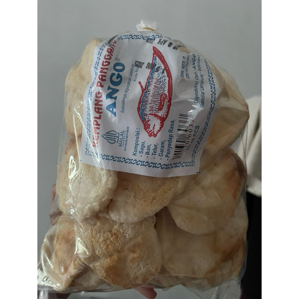 

Kemplang Ango size besar isi 40