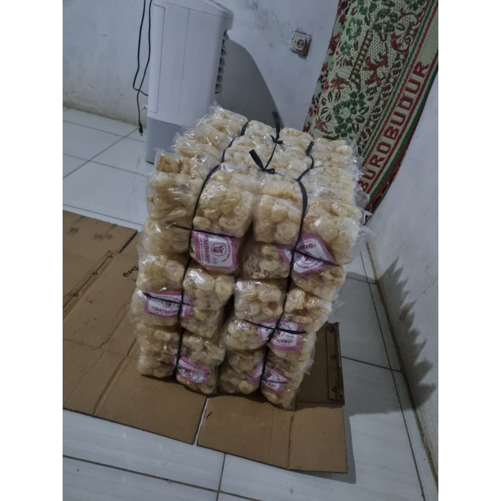 

krupuk kulit sapi asin gurih