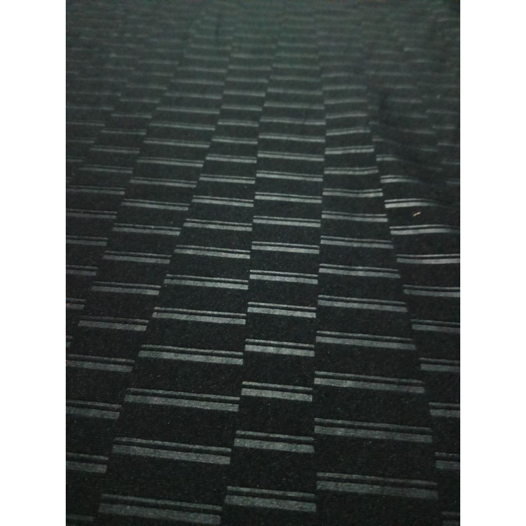 kain jok mobil hitam bludru motif orijinal