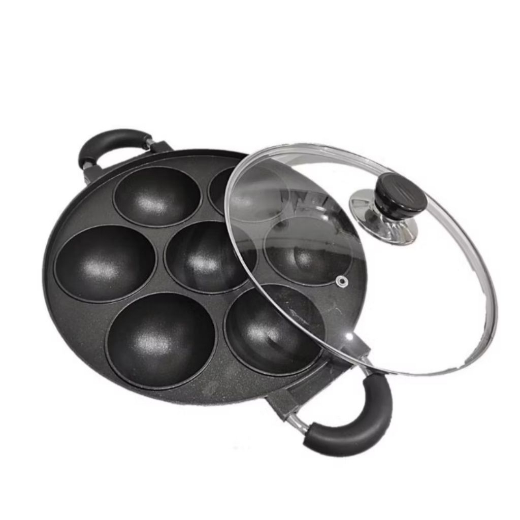 wajan cetak telur ceplok cekung 7 lubang