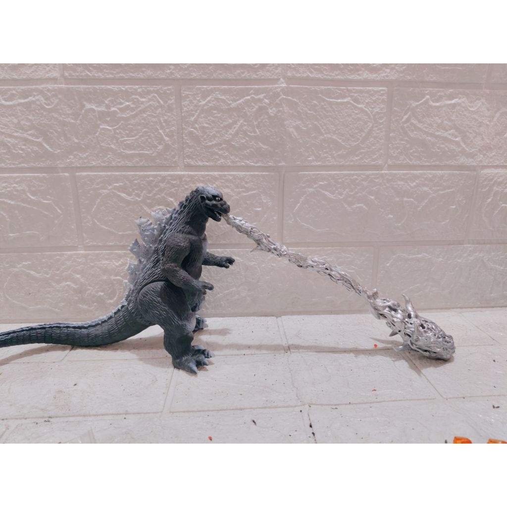 figure godzilla 1954 figure classic godzilla king of monster efek spitfire + efek semburan api efek 
