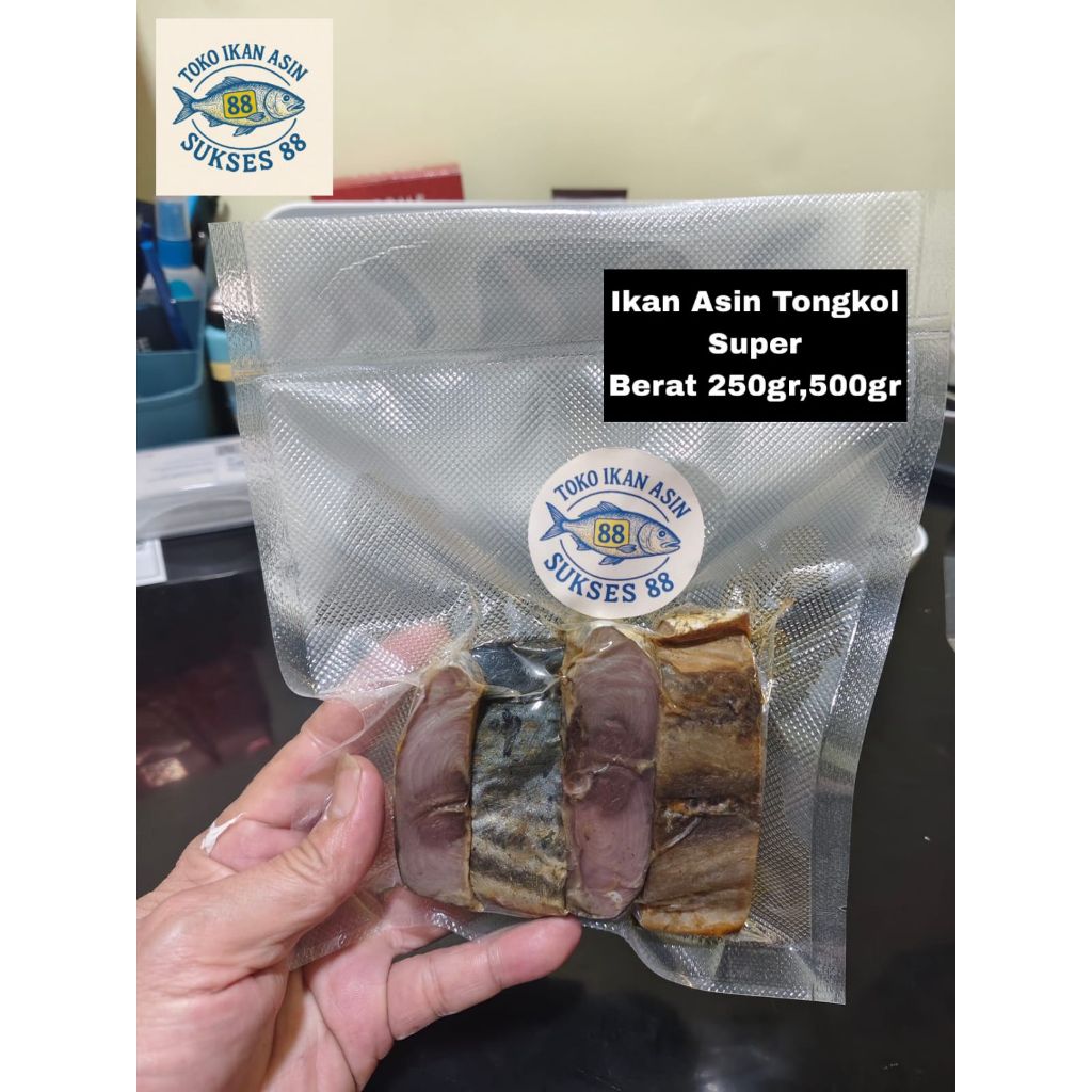 

Ikan Asin Tongkol Potong Super 250gr / 500gr | Daging Tebal Premium | Gurih & Bersih Siap Masak