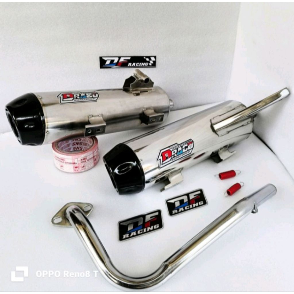 knalpot racing DRACO motor matic Vario, Beat, Scoopy, Genio, X-Ride, spacy, spin,Mio,nex