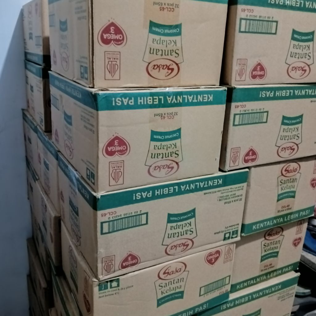 

Santan Cair sasa 65 ml 1 dus isi 32 pcs