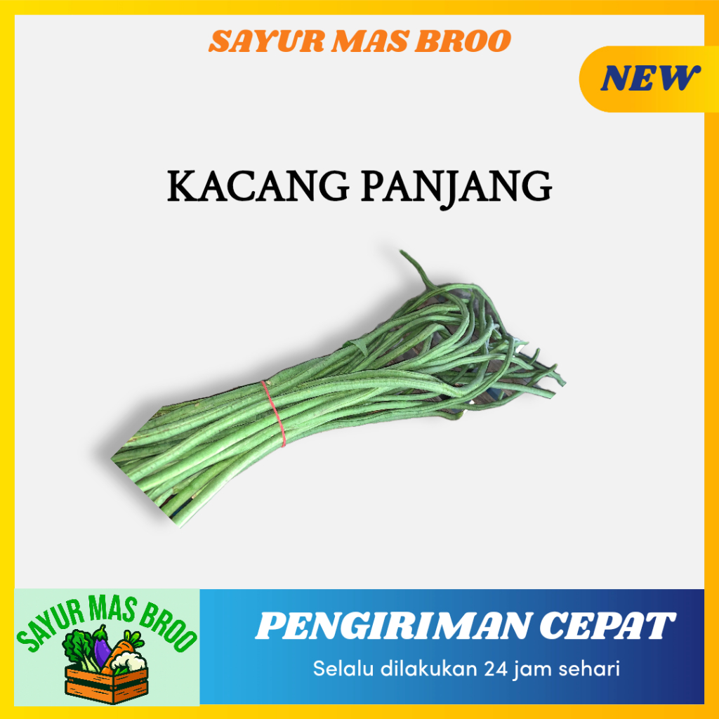 

Kacang Panjang - Toko Sayuran Mas Broo Palembang