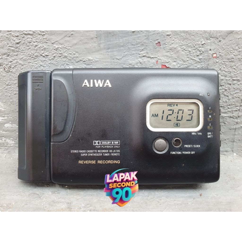 WALKMAN AIWA HS-JX705 MADE IN JAPAN